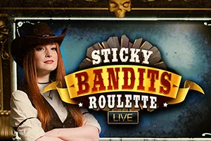 Sticky Bandits Roulette Live - SPINBET123