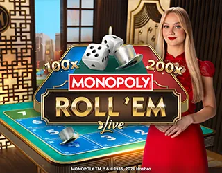 MONOPOLY Roll em - SPINBET123